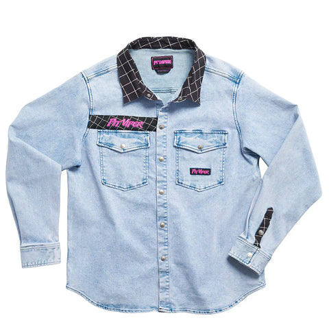 The Surge Matrix Sport Denim Button Down